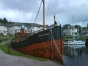 Old puffer Vital Spark in Ardrishaig Sea Loch with Capella moored beyond. � Tony Whittingham